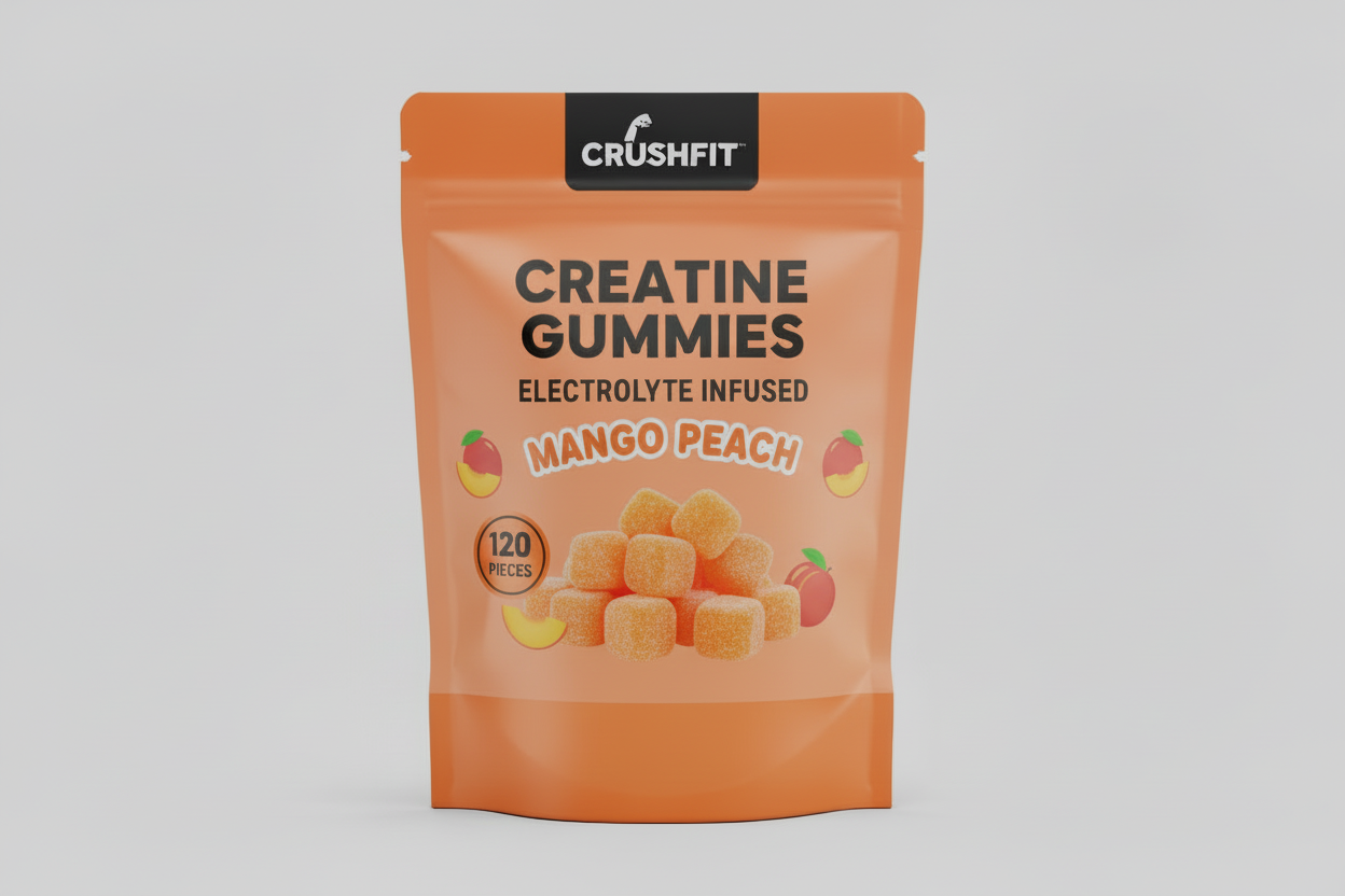 Electrolyte infused Creatine Gummies - Mango Peach